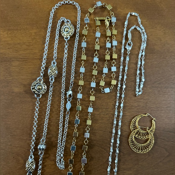 Napier Jewelry - Napier Gold and Silver Necklace Set